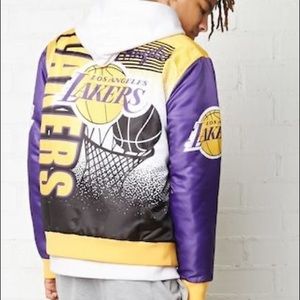Forever 21 laker jacket